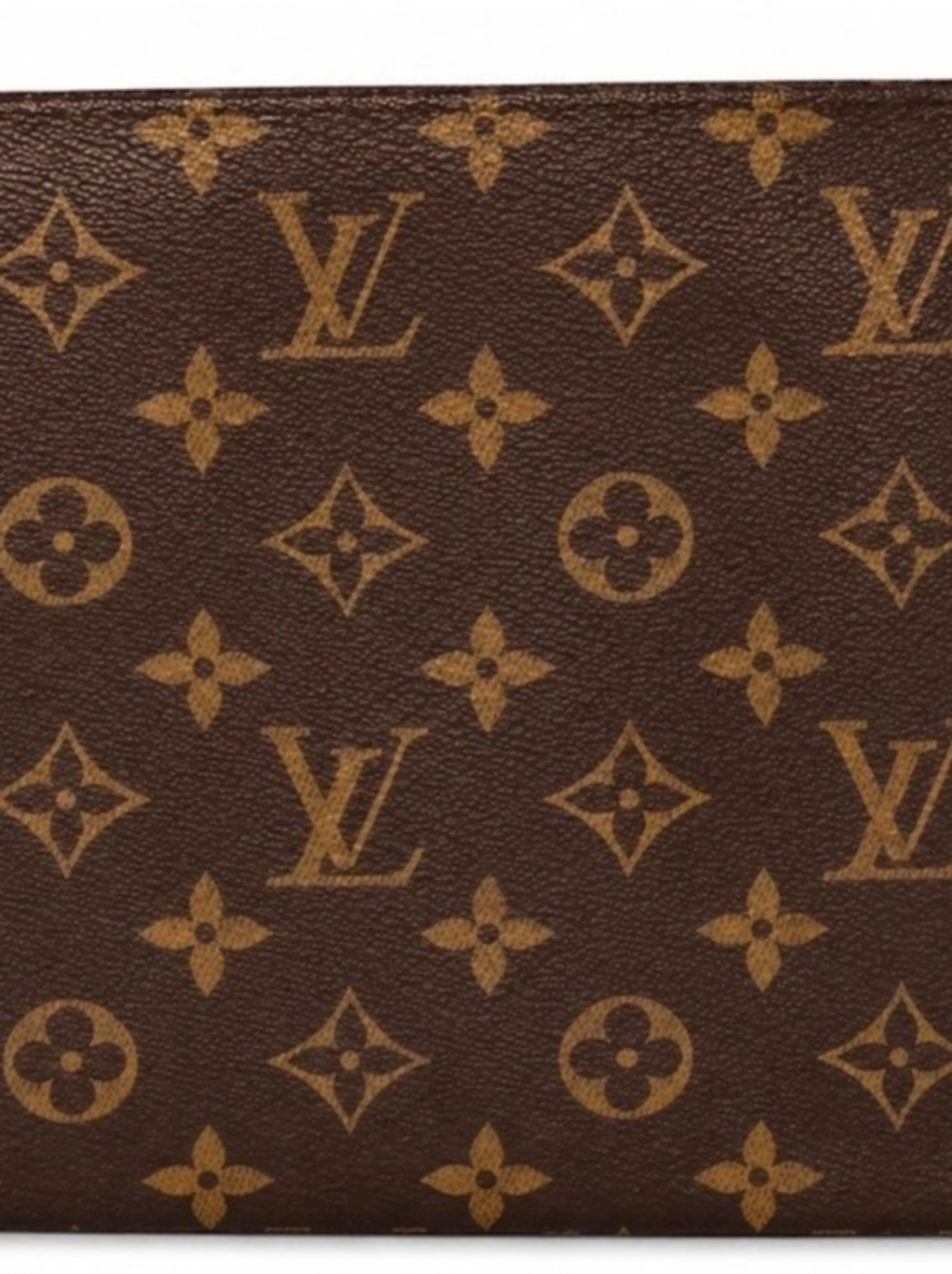 Louis Vuitton Toiletry Pouch 26 Monogram Clutch Brown